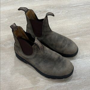 Brown Blundstone Boots